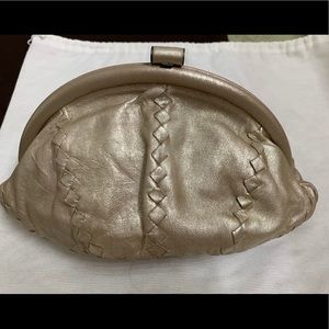 Bottega Veneta light metallic bag